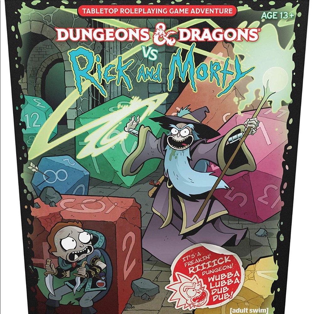 Dungeons & Dragons vs Rick and Morty Tabletop GAME